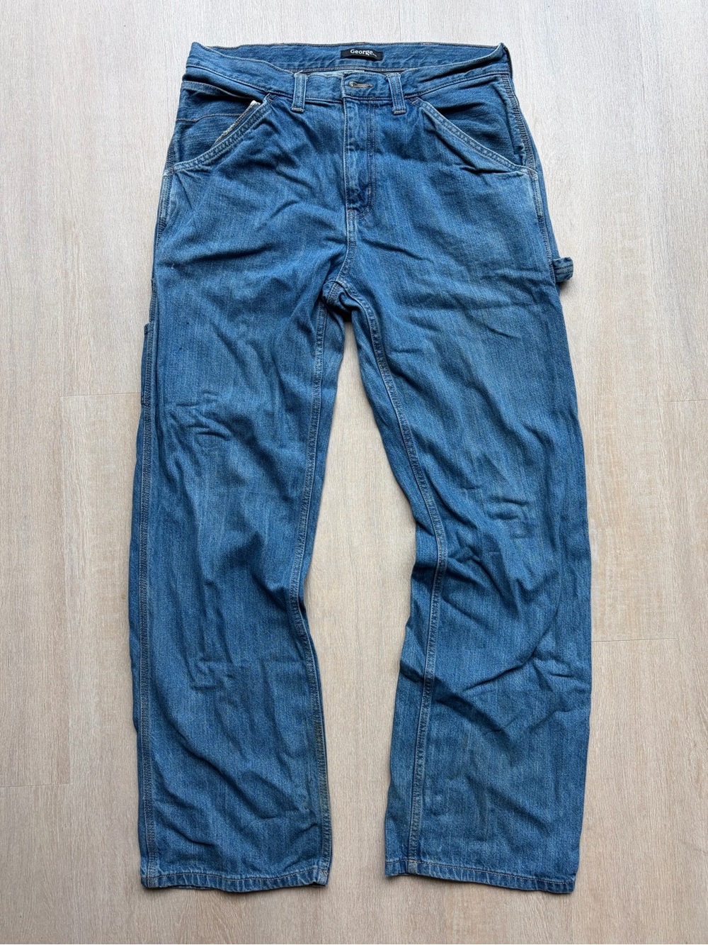 Y2K Baggy George carpenters jeans